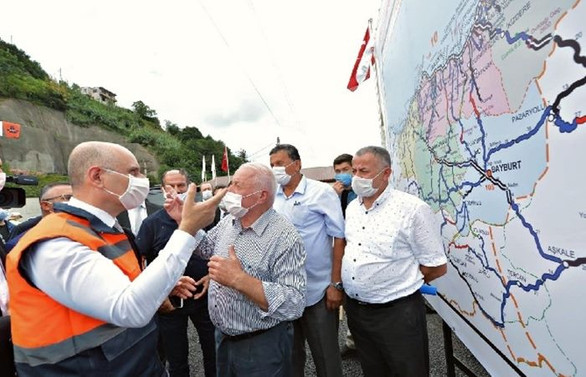 Salarha Tüneli ile 30 dakikalık yol 5 dakikaya inecek