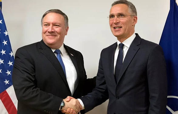 Pompeo ve Stoltenberg Doğu Akdeniz'i görüştü