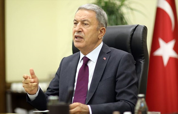 Milli Savunma Bakanı Akar'dan Doğu Akdeniz mesajı: Geldikleri gibi giderler