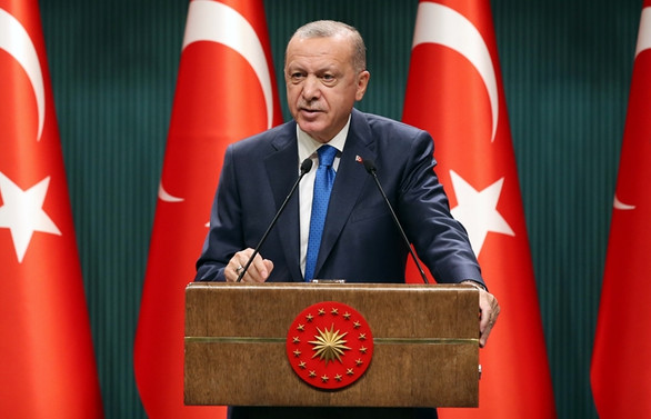 Cumhurbaşkanı Erdoğan'dan 'güçlü toparlanma' mesajı