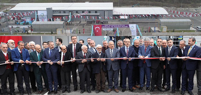 Doğu Karadeniz’in en büyük mezbahası açıldı