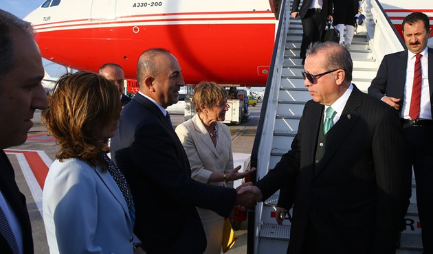 Cumhurbaşkanı Erdoğan Belçika'da
