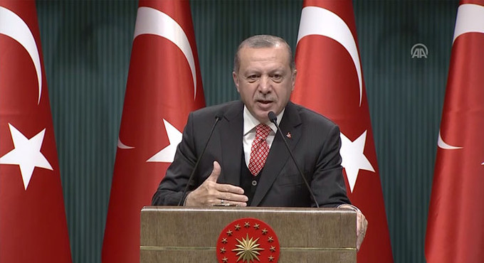  Erdoğan: Bizim aradığımız adalet, 250 şehidimizin kanıdır