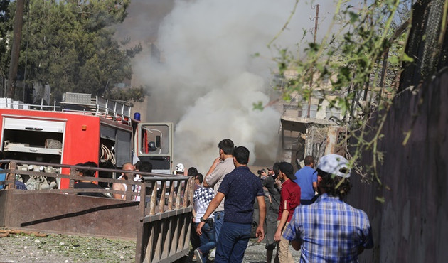 Azez'de bombalı araç saldırısı: 4 ölü, 7 yaralı