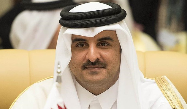 Katar Emiri Al Sani, CENTCOM komutanını kabul etti