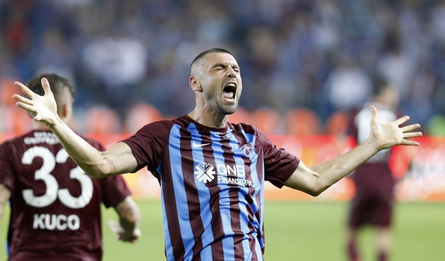 Trabzonspor, Burak'ın golleriyle kazandı