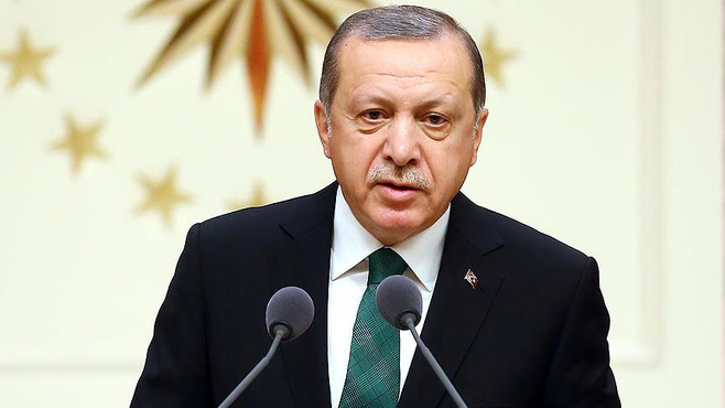 Erdoğan'dan şehit ailesine başsağlığı telgrafı