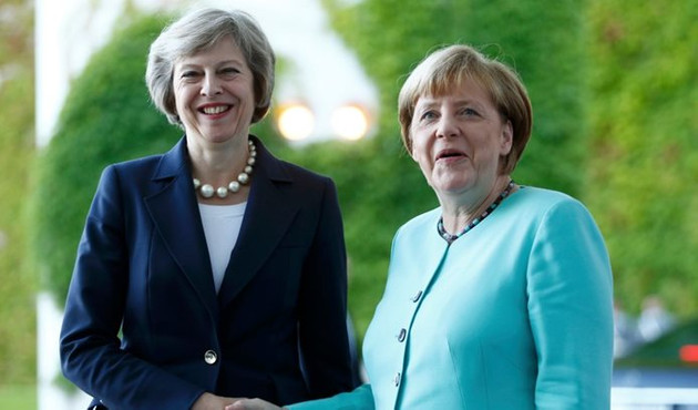 May ve Merkel İran'ı görüştü