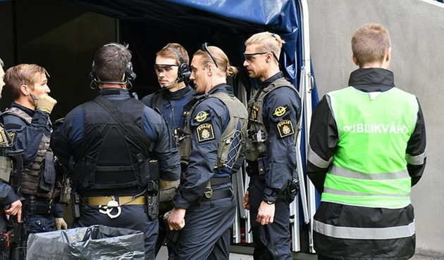 İsveç’te izinsiz gösteriye polis müdahalesi: 16 gözaltı