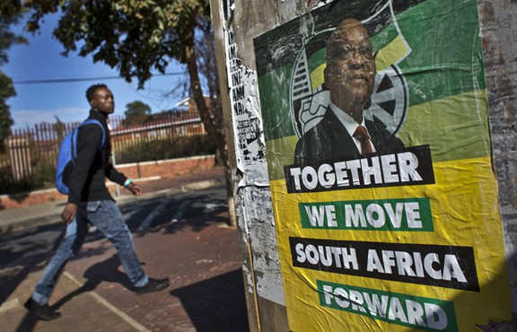 Güney Afrika'da Zuma'nın partisi sandık başında