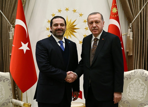 Cumhurbaşkanı Erdoğan Hariri'yi kabul etti