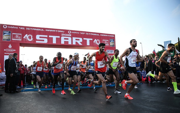 Vodafone 40. İstanbul Maratonu'nda parkur rekoru