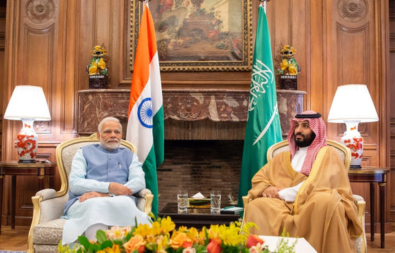 Veliaht Prens, Hindistan Başbakanı'yla görüştü