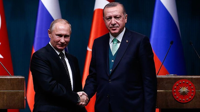 Erdoğan'dan Rusya Devlet Başkanı Putin'e başsağlığı mesajı