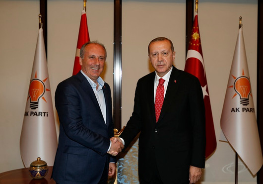 Erdoğan-İnce görüşmesi sona erdi