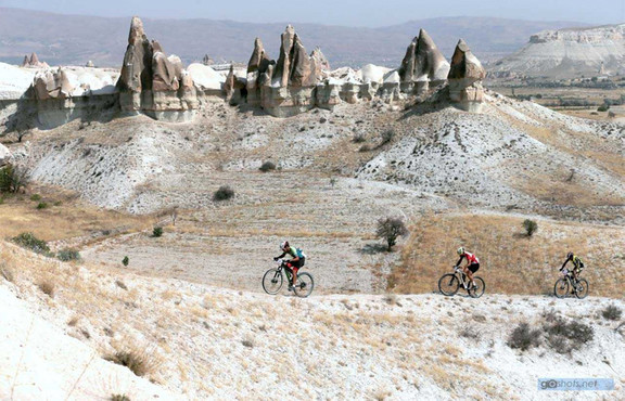 Kapadokya'da bisiklet festivali