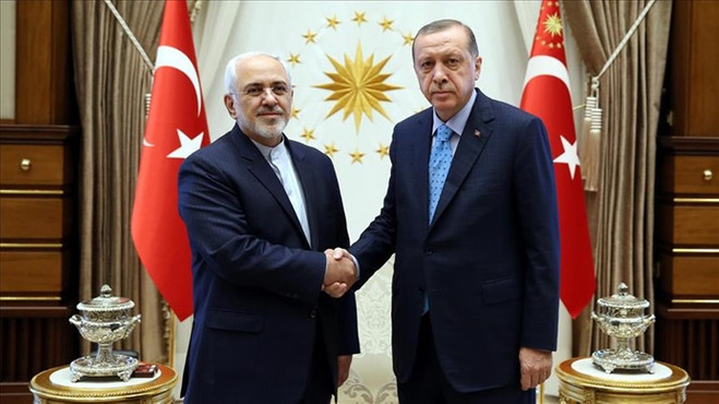 Cumhurbaşkanı Erdoğan, İran Dışişleri Bakanı ile görüştü