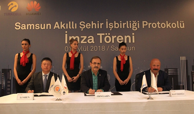 Turkcell ve Huawei'den 'akıllı şehir' için işbirliği