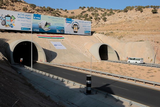 Limak İnşaat'ın yapımını üstlendiği Zaho Tüneli hizmete açıldı