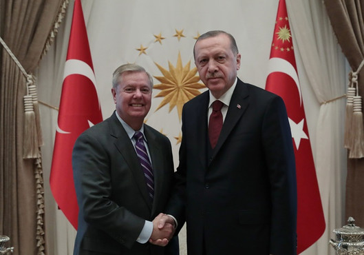 Cumhurbaşkanı Erdoğan, ABD'li senatörle görüştü
