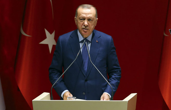 Cumhurbaşkanı Erdoğan İl Başkanları toplantısında konuşuyor