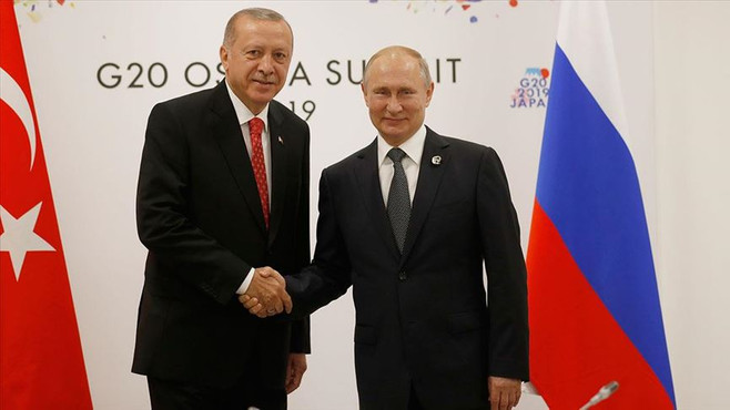 Erdoğan-Putin görüşmesi 55 dakika sürdü