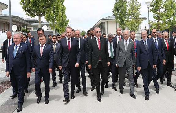 Erdoğan, 15 Temmuz özel oturumu izlemek üzere TBMM'de