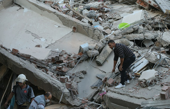İzmir'de deprem felaketi