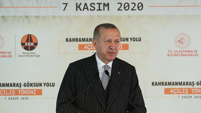 Erdoğan: Kahramanmaraş-Göksun arasındaki yolun adı 'Edebiyat Yolu' 