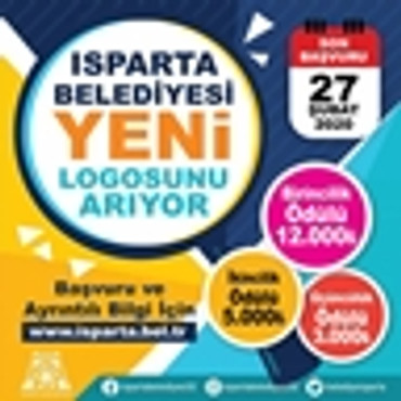 Isparta Belediyesi logo yarışması açtı