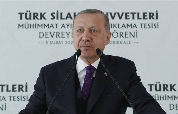 Erdoğan: HİSAR-A Füze Sistemi'ni mümkünse hemen Suriye sınırımıza yerleştireceğiz