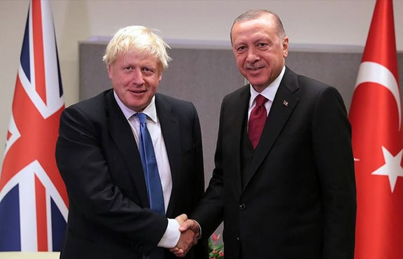 Cumhurbaşkanı Erdoğan'dan İngiltere lideri Johnson'a mektup