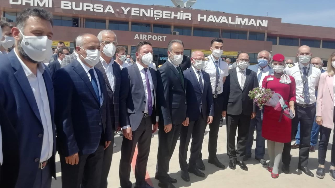 Bursa Yenişehir Havalimanı'ndan uçuşlar yeniden başladı