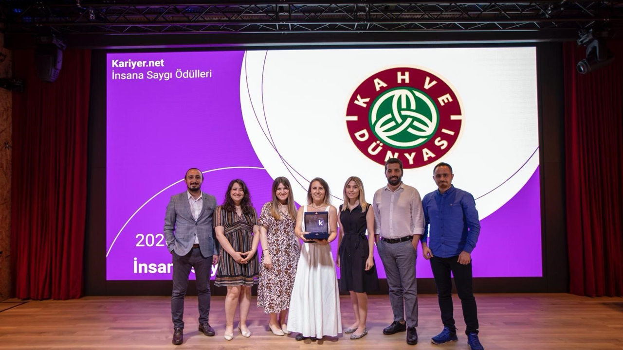 Kahve Dünyası’na İnsana Saygı Ödülü Dünya Gazetesi