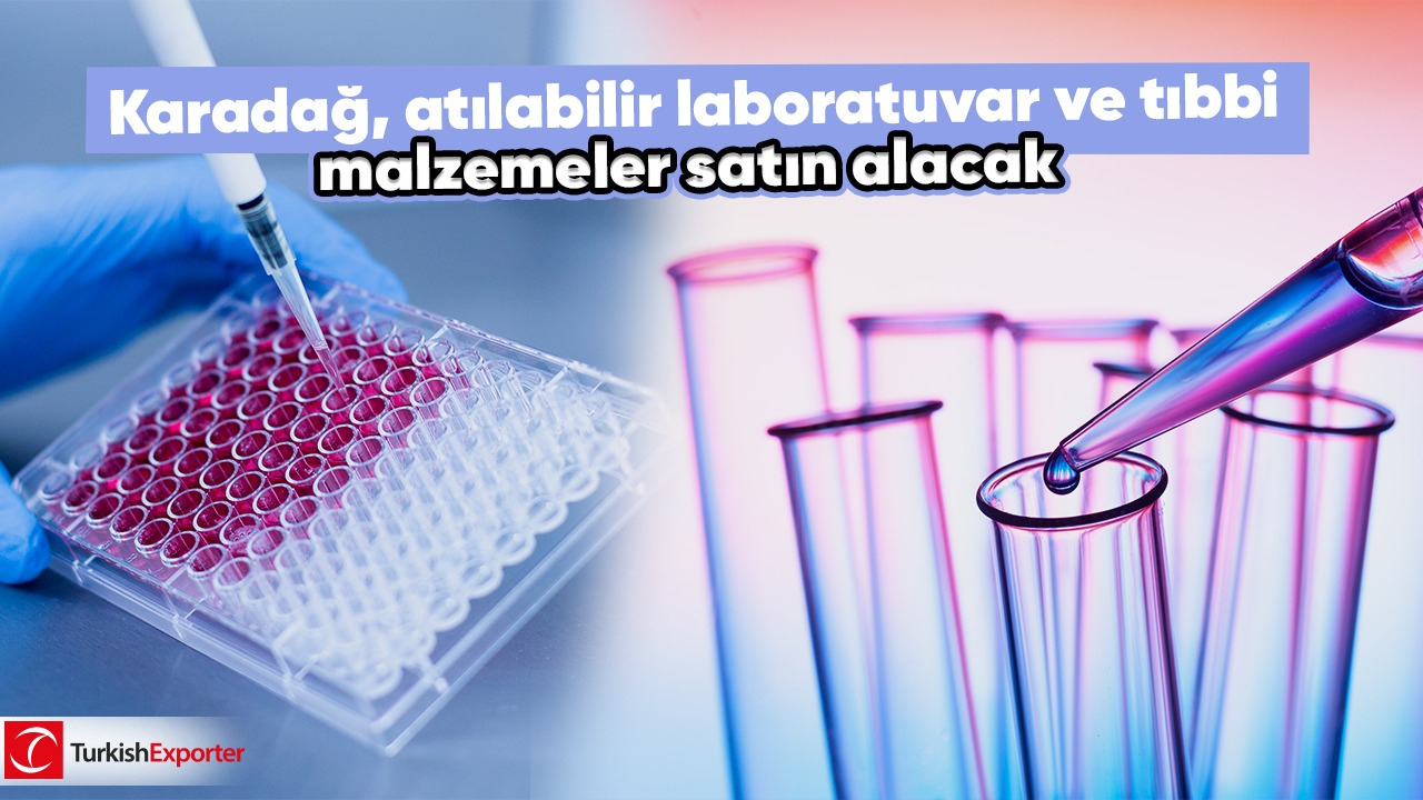 Karadağ, atılabilir laboratuvar ve tıbbi malzemeler satın alacak