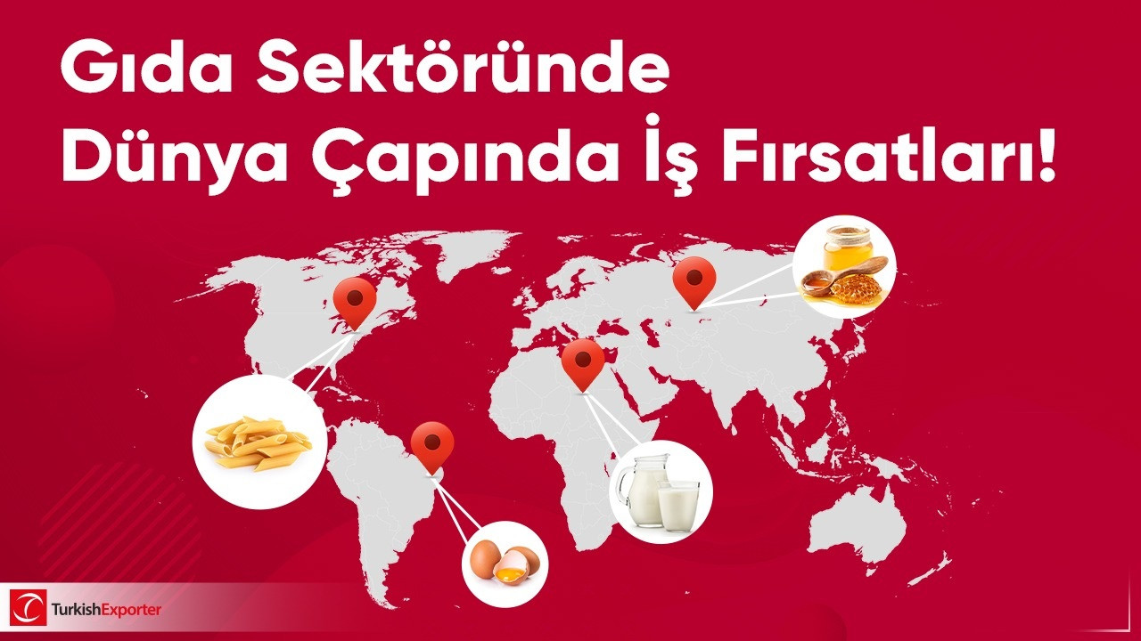 Gıda sektöründe dünya çapında iş fırsatları