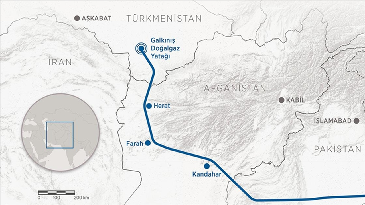 TAPI Projesi’nin Afganistan ayağında 8 yıl sonra çalışmalar yeniden başladı