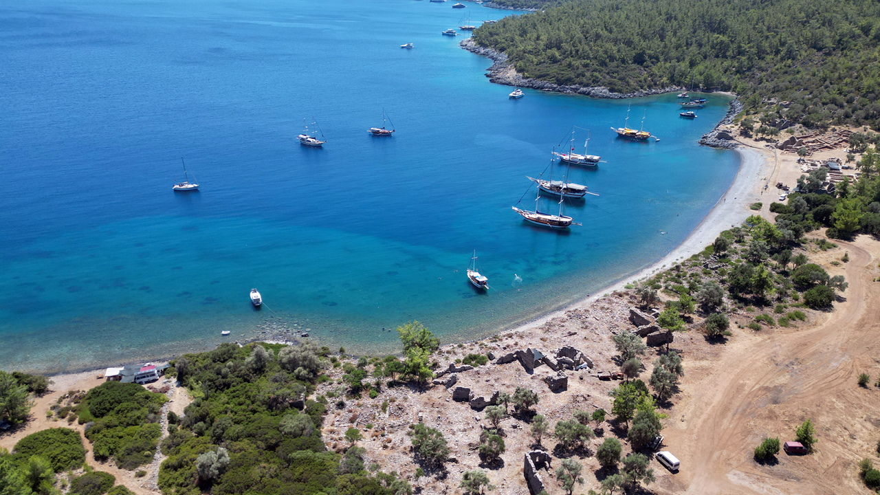 2,5 milyondan fazla yabancı turist tatil için Muğla’yı tercih etti