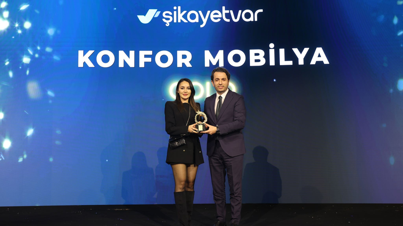 Konfor Mobilya ‘Mükemmel Müşteri Memnuniyeti Gold Ödülü’ne layık görüldü Konfor Mobilya ‘Mükemmel Müşteri Memnuniyeti Gold Ödülü’ne layık görüldü