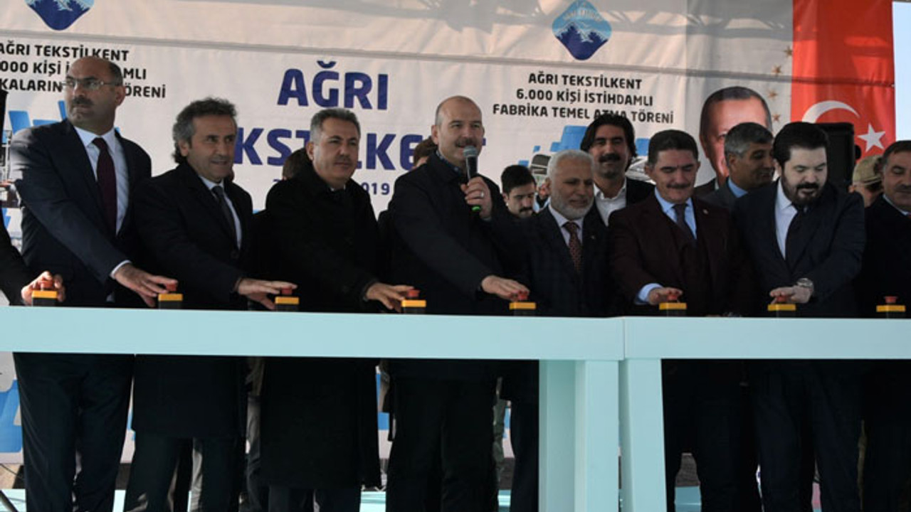 yesim tekstil in agri daki tesisinin temeli atildi dunya gazetesi