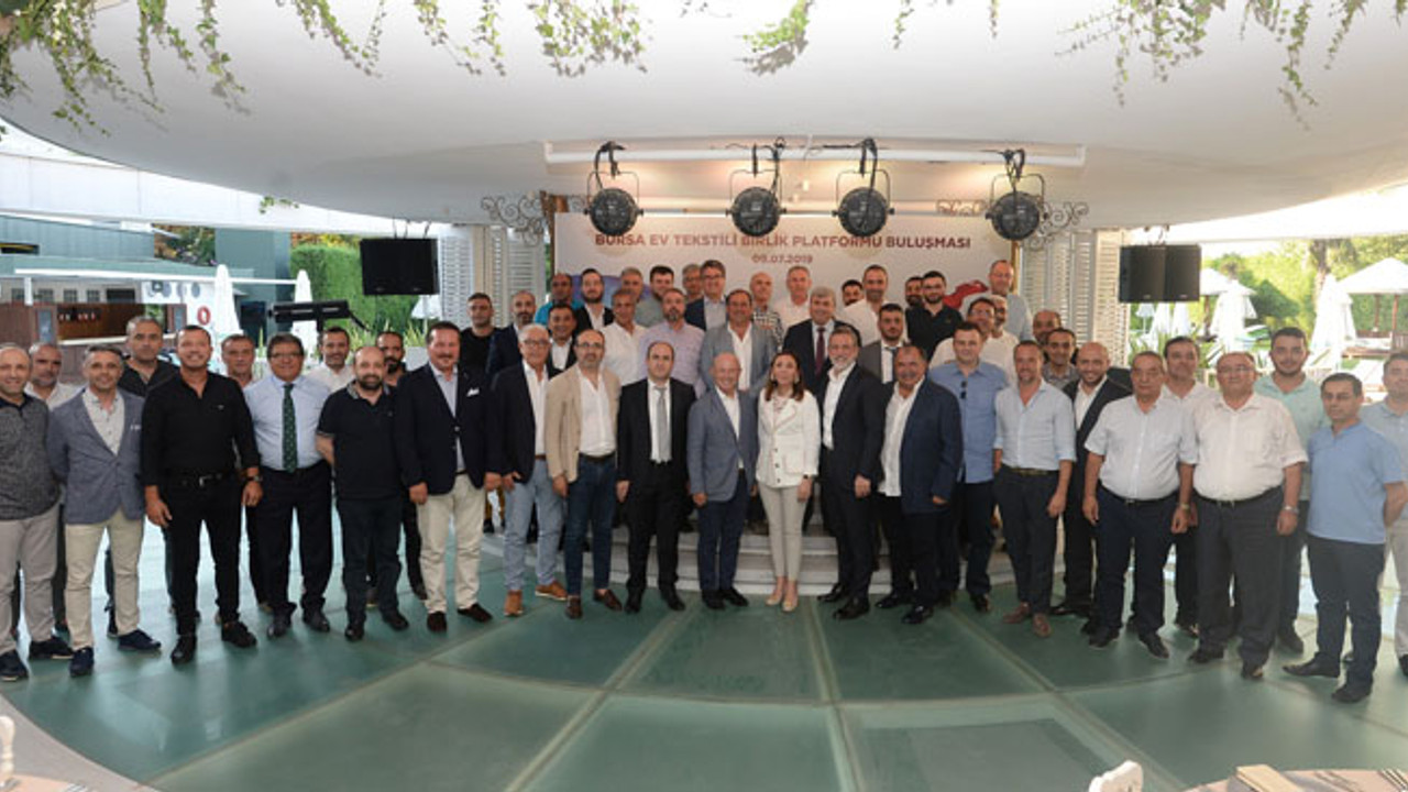 Bursa Ev Tekstili Birlik Platformu ilk toplantısını gerçekleştirdi