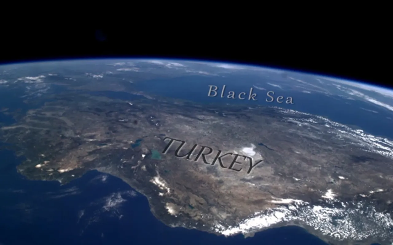 uzaydan turkiye goruntusu