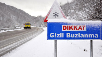 Meteorolojiden buzlanma uyarısı