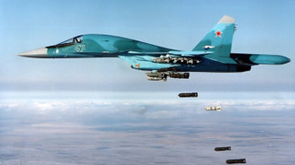 Rus uçakları İdlib'i bombaladı