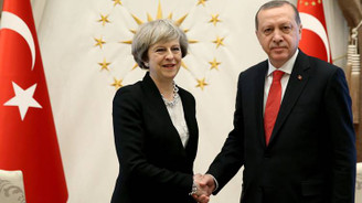 Erdoğan, May ile görüştü