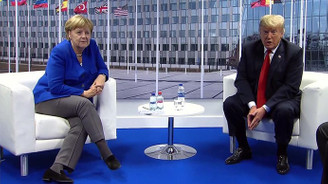 Trump, Merkel ve Macron’la görüştü