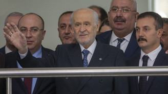 Bahçeli, MHP Genel Merkezi'ndeki mesaisine başladı
