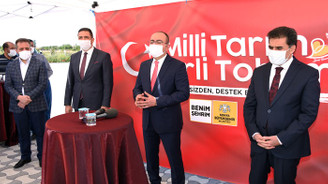 Konya Büyükşehir’den üreticiye yerli susam tohumu desteği
