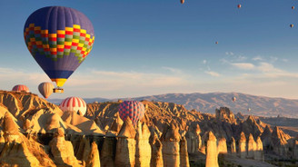Kapadokya'yı 7 ayda 420 bin turist gezdi