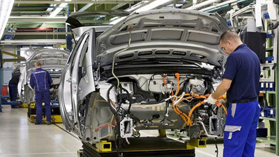 Otomotiv üretimi yüzde 25 düştü
